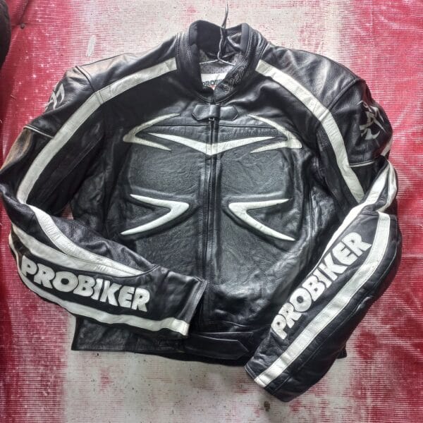 Probiker riding leather jacket