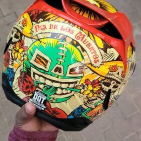Icon Airmada Dia de Los Muertos Helmet