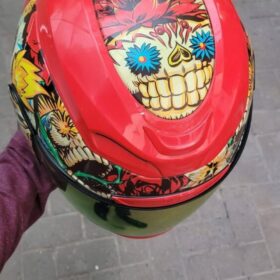 Icon Airmada Dia de Los Muertos Helmet